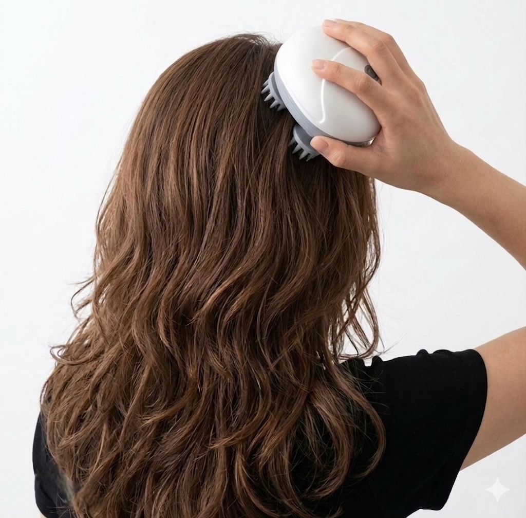 Scalp Relief Pro | מעסה קרקפת חכם לחוויית ספא וצמיחת שיער